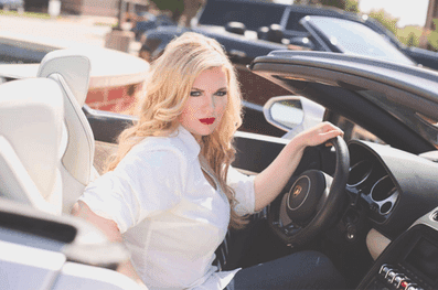 woman sitting in car Reclaiming Yourself After Twins