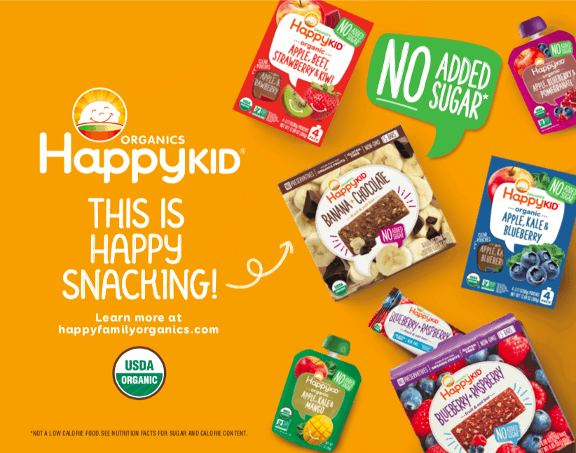 happy kid organics bars and pouches lunch packing tips