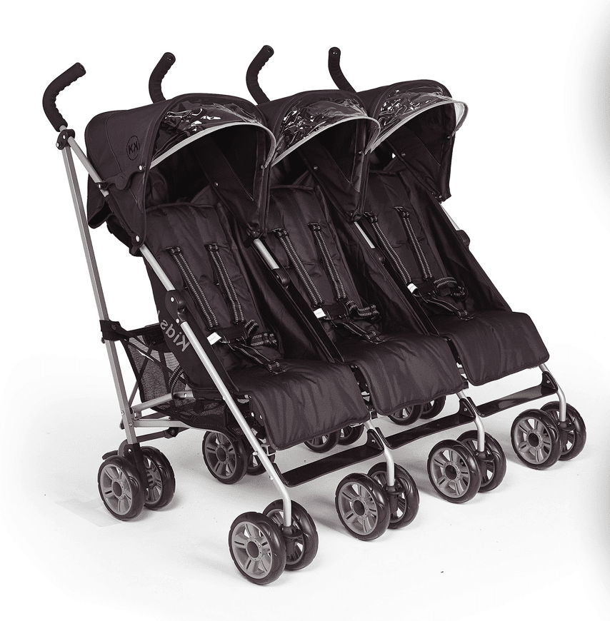 triple wide stroller