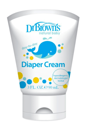 baby massage dr. brown's diaper cream