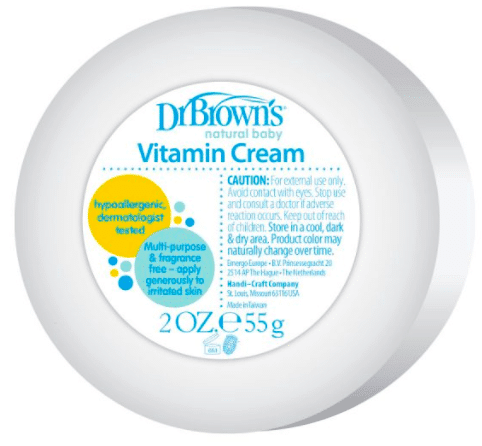 dr. brown's vitamin cream baby massage