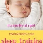 Sleep Training Twins