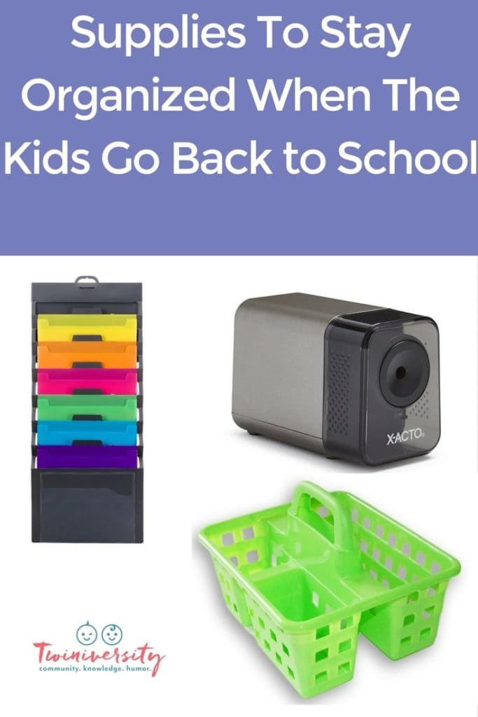 Supplies To Stay Organized When The Kids Go Back to School