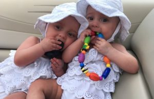 teething twins