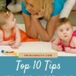 Top 10 Tips From Our First Year with Twins