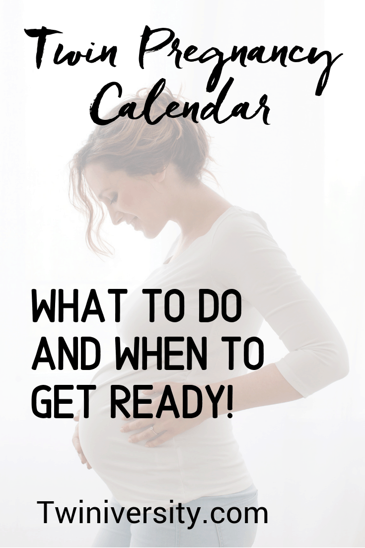 Twin Pregnancy Calendar: What To Do and When To Get Ready!