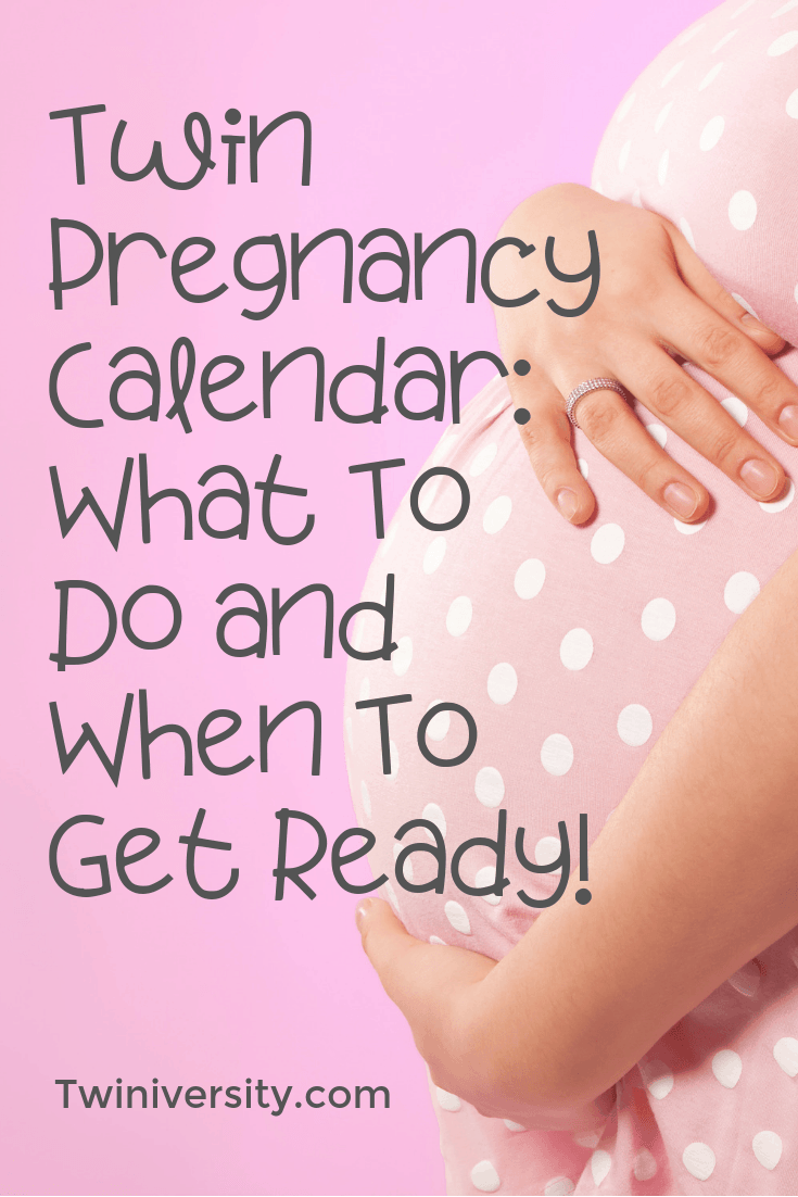 Twin Pregnancy Calendar: What To Do and When To Get Ready!