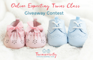 Twiniversity online expecting twins class giveaway