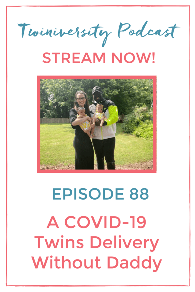 covid-19 twins delivery