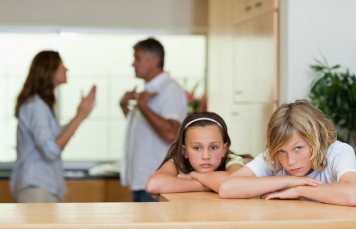 Parents fighting