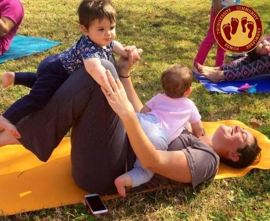 yoga with babies