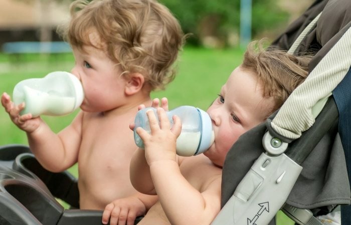 bottles for breastfed babies - introducing a bottle