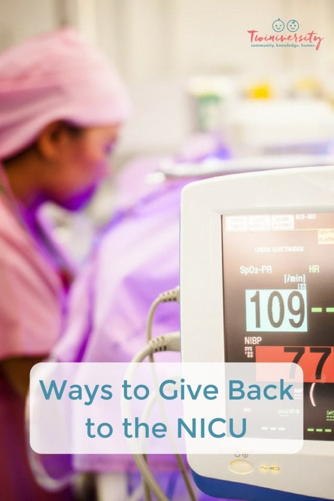 give back to the nicu
