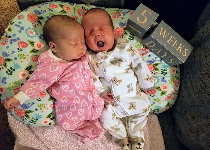 The First Year with Twins Week 5