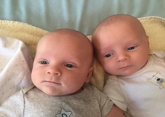 The First Year with Twins Week 8