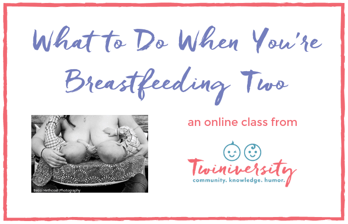 breastfeeding twins class