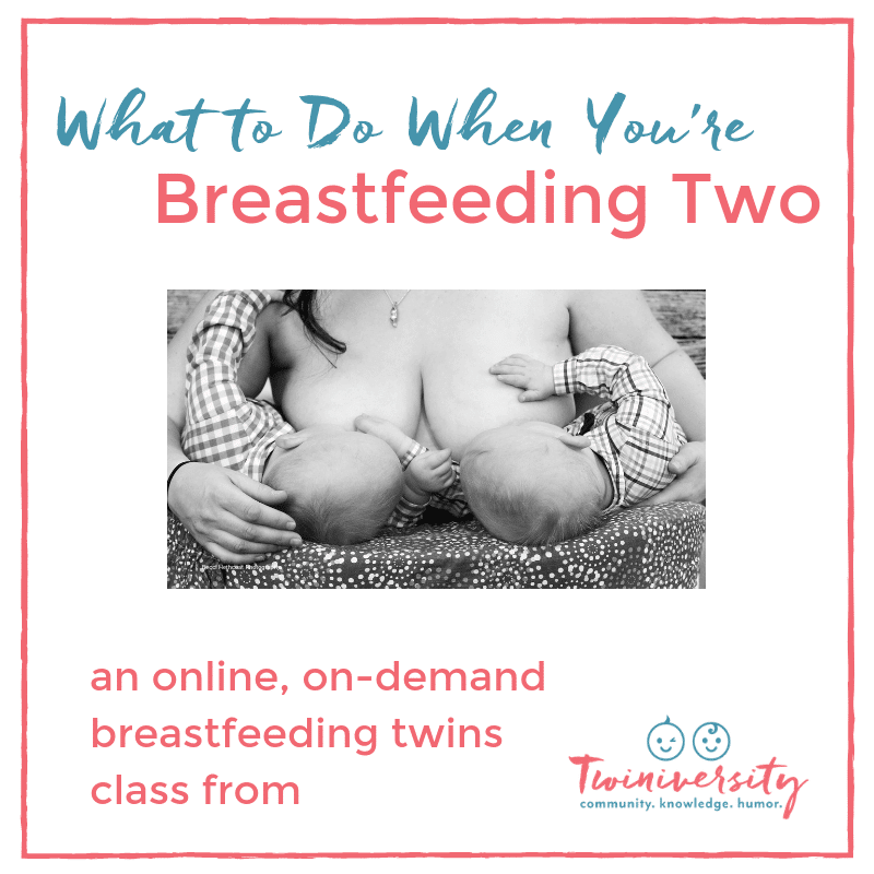 breastfeeding twins