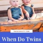 When Do Twins Start Talking