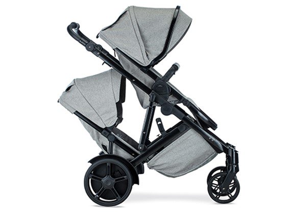 britax double stroller weight limit