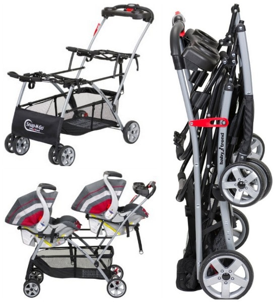 snap and go double stroller