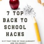 back to school hacks