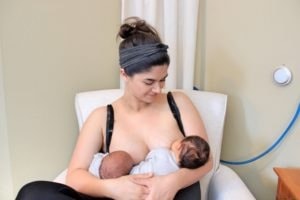 breastfeeding twins