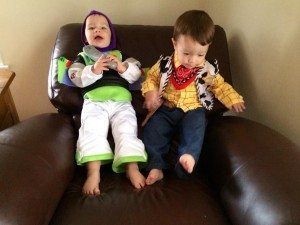 Buzz and Woody from Toy Story