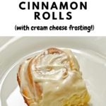 Make-Ahead Cinnamon Rolls with Cream Cheese Frosting Recipe