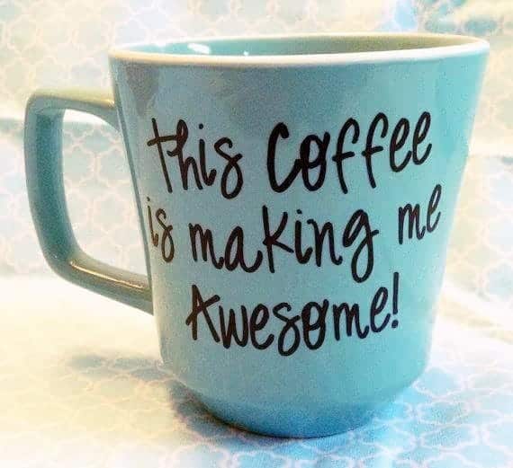 coffee mug always tired