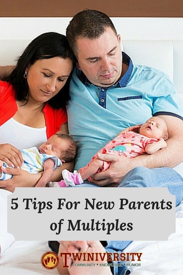 5 Tips For New Parents of Multiples