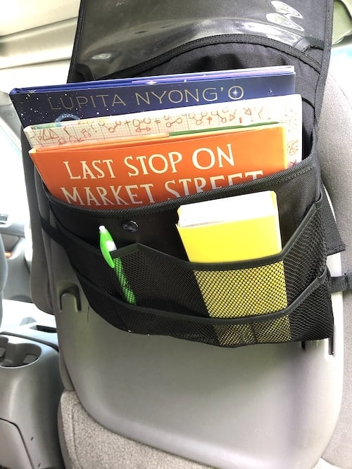 books to diversify in a car organizer