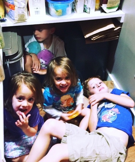 kids in a pantry social life
