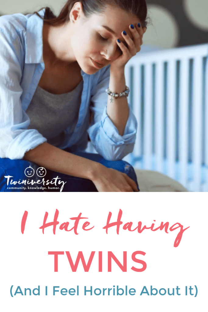 i hate having twins