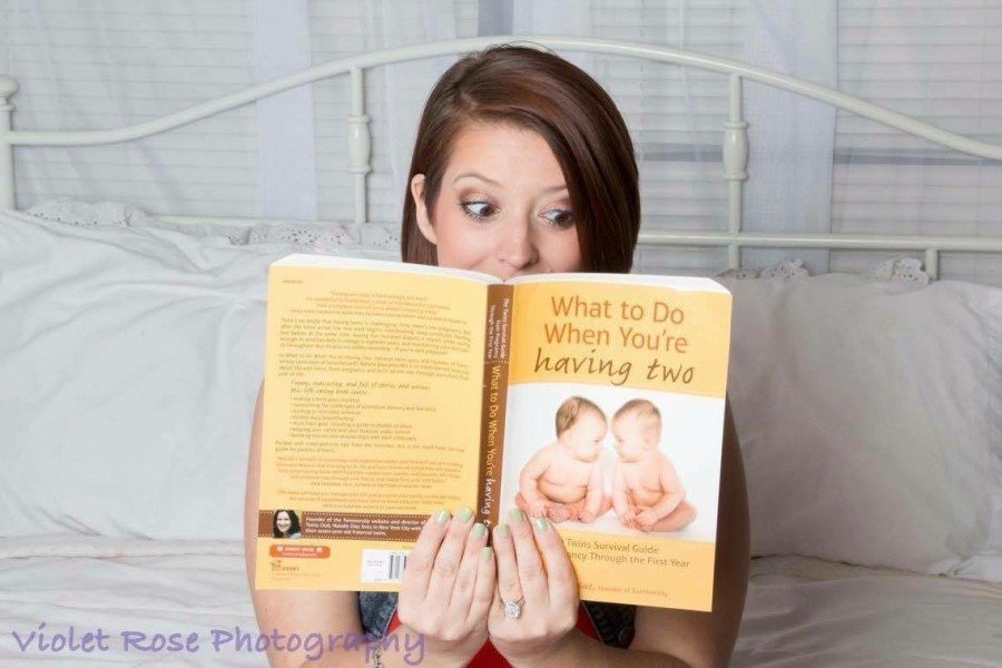 found out you're pregnant with twins