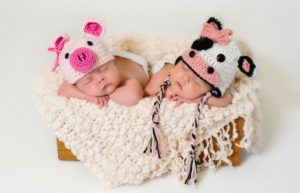 twins DNA test twin babies sleeping