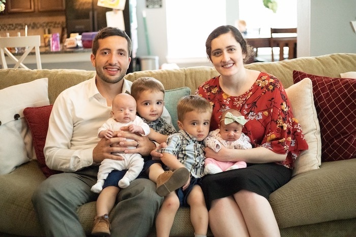 family with second set of twins