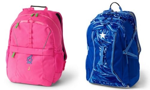 school backpacks lands end backpacks