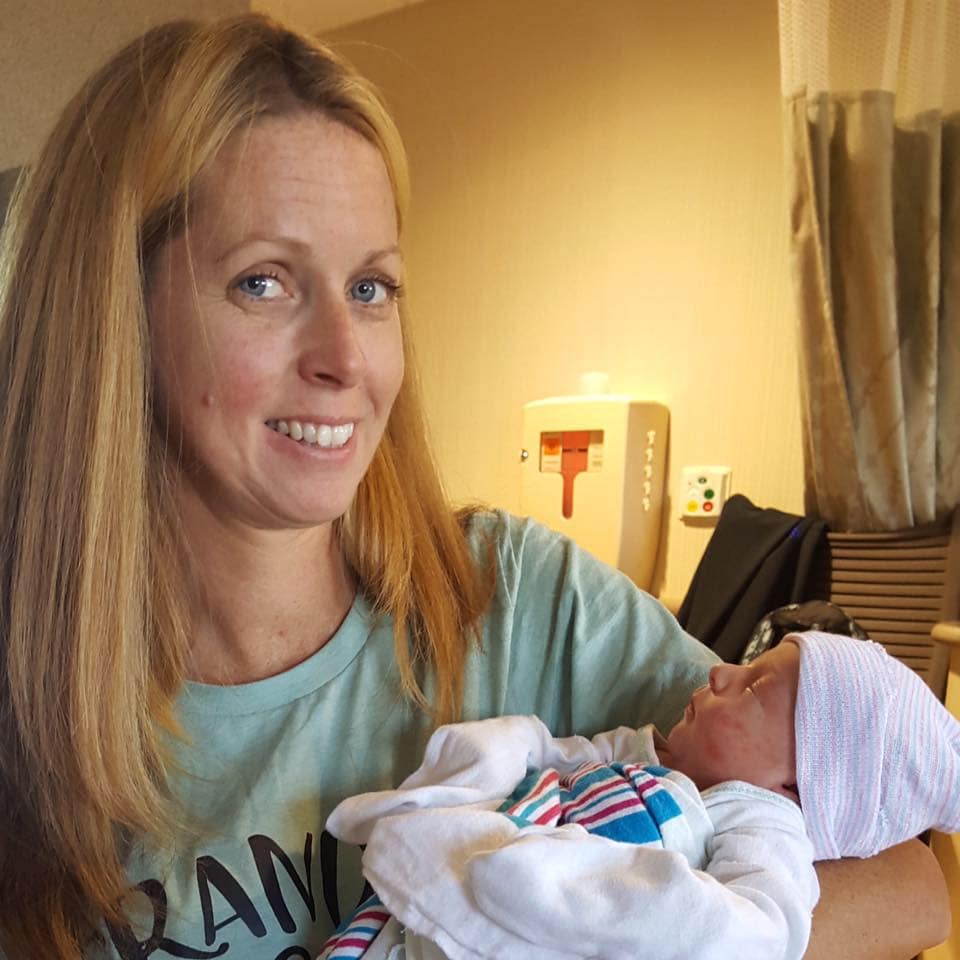 Lauren Oak postpartum doula twins post-delivery