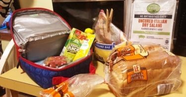 food and lunchbox on a kitchen counter lunch packing tips