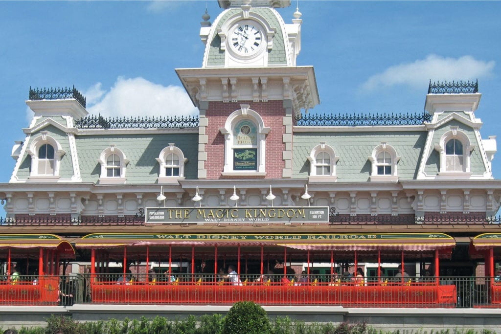 train station magic kingdom