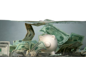 money under water financial crisis