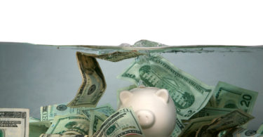money under water financial crisis