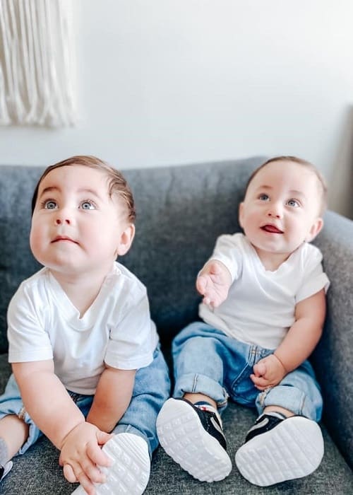 The First Year with Twins 9 Months Old