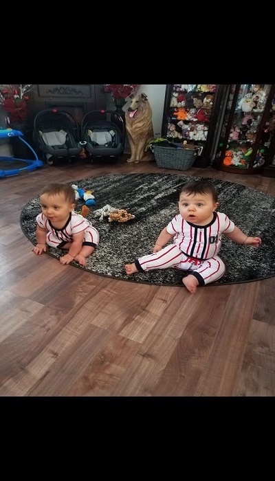 The First Year with Twins 9 Months Old