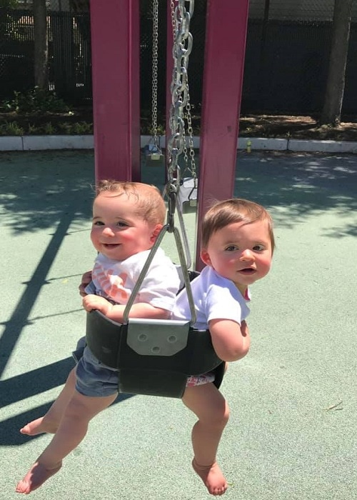 The First Year with Twins 9 Months Old