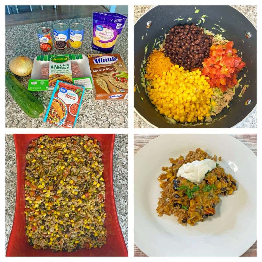 29-minute taco casserole