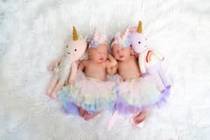 newborn twin girls in tutus twin girl names