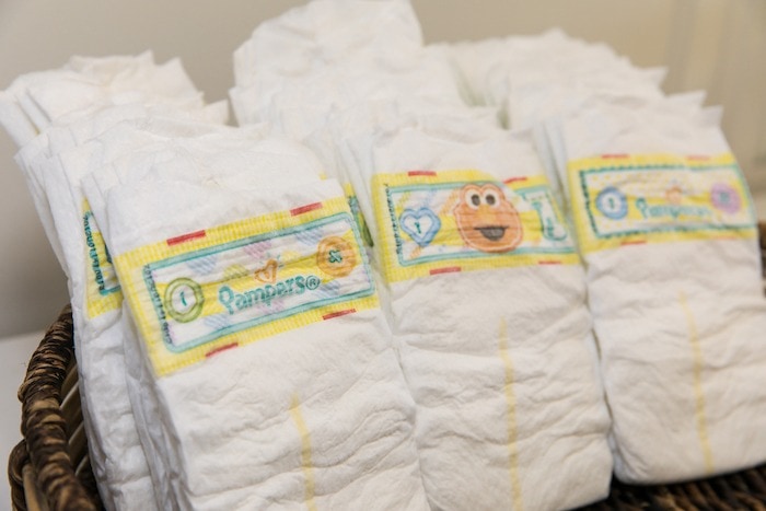 stack of diapers diaper changes