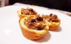 pecan cookie tarts grain-free desserts