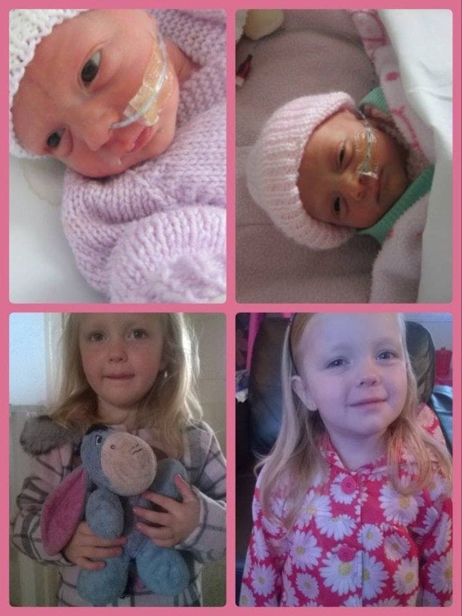 My ID girls were born at 32 weeks, spent 23 days in NICU. They're now healthy 3 year olds!